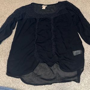 Mossimo shirt, Size XS, Black